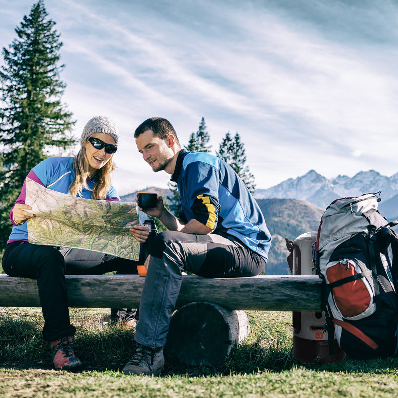 Sac de Douche Solaire 12L PVC Chauffage Naturel pour Camping - Camp de Base Farzen