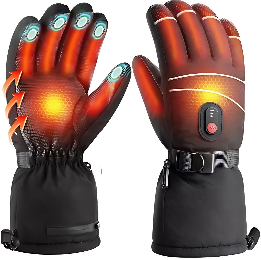 Gants Chauffants Cyclisme Hiver - Thermiques Épais - Camp de Base Farzen