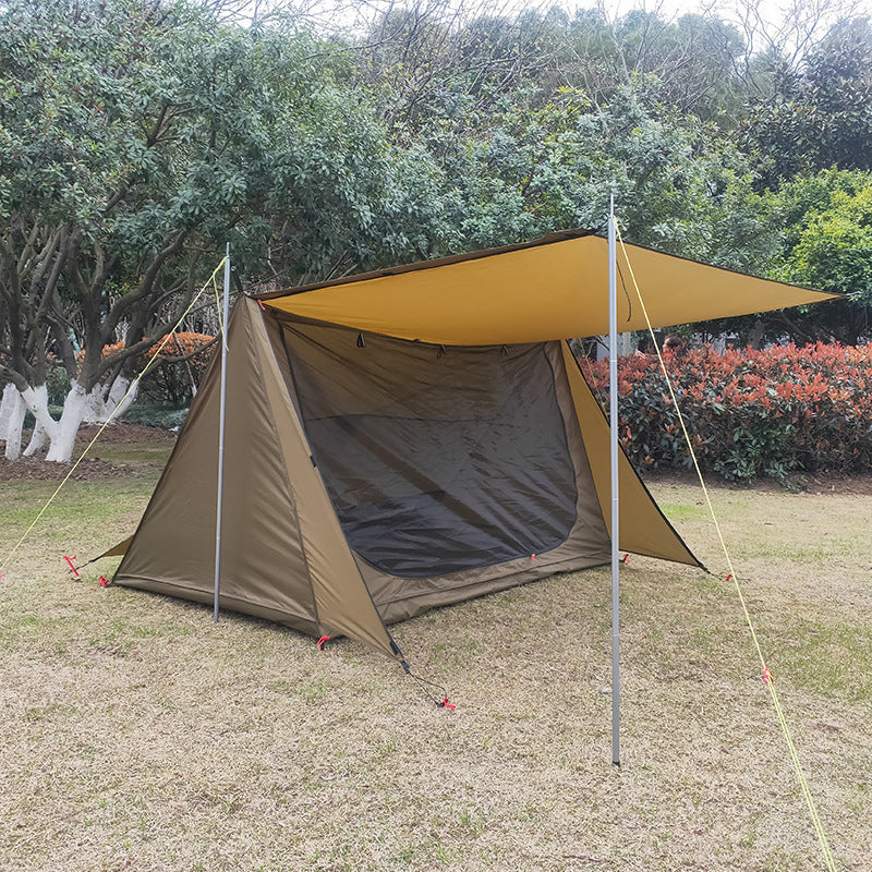 Tente Abri 2 Personnes Étanche - Légère Alliage Aluminium 1,55kg - Camp de Base Farzen