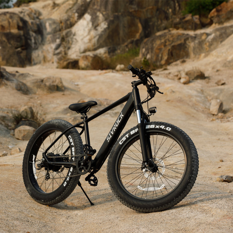 VTT Électrique 1000W Batterie 48V - Fat Bike 26 Pouces - Camp de Base Farzen