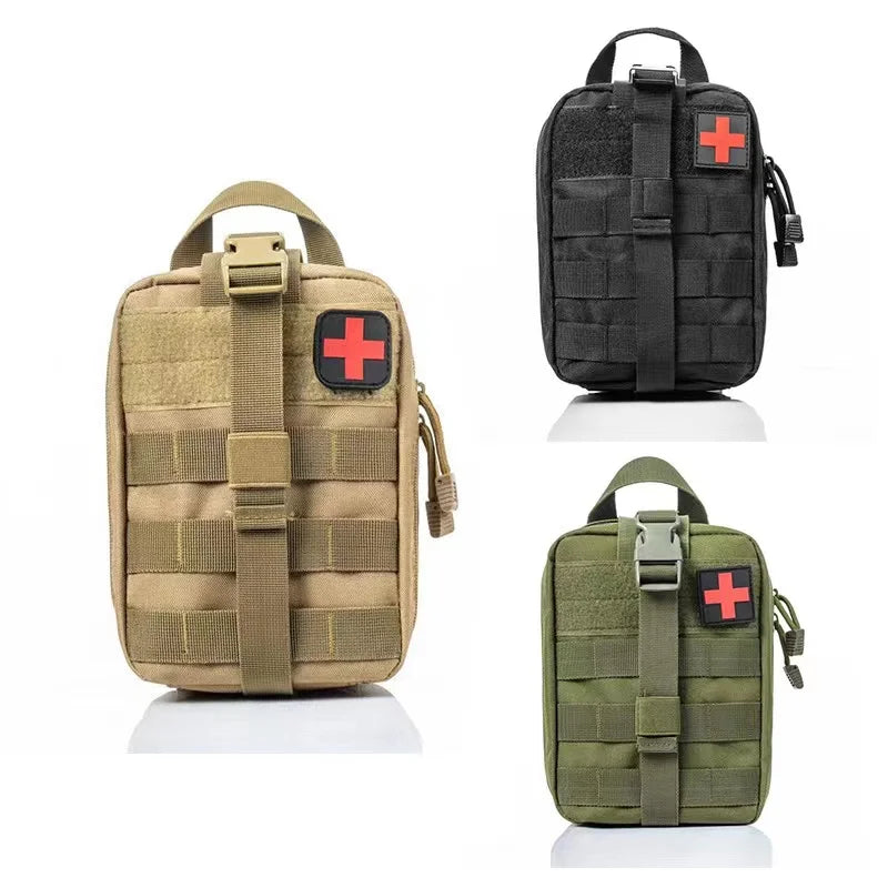 Trousse Premiers Secours Tactique - Kit Médical Urgence - Camp de Base Farzen