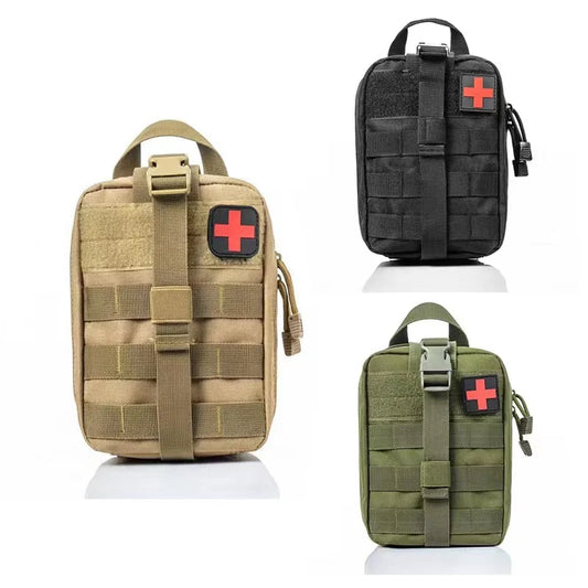 Trousse Premiers Secours Tactique - Kit Médical Urgence - Camp de Base Farzen