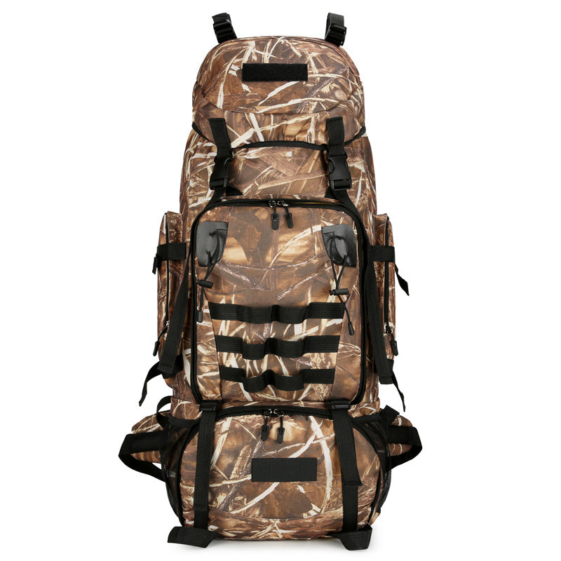 Sac à dos de randonnée grande capacité 90 L, imperméable et résistant, avec matelassage en coton - Camp de Base Farzen