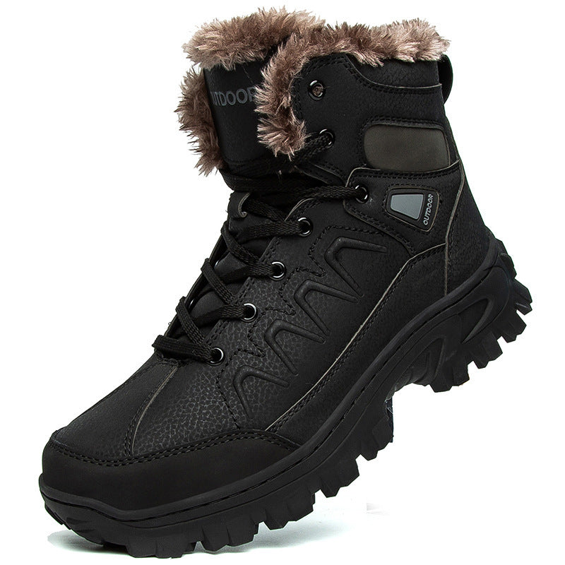 Chaussures Montantes Homme Hiver - Grande Taille 39-48 - Camp de Base Farzen