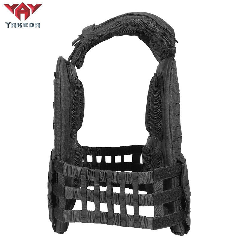 Gilet Survie Tactique Polyester 600D - 1,2kg - Camp de Base Farzen