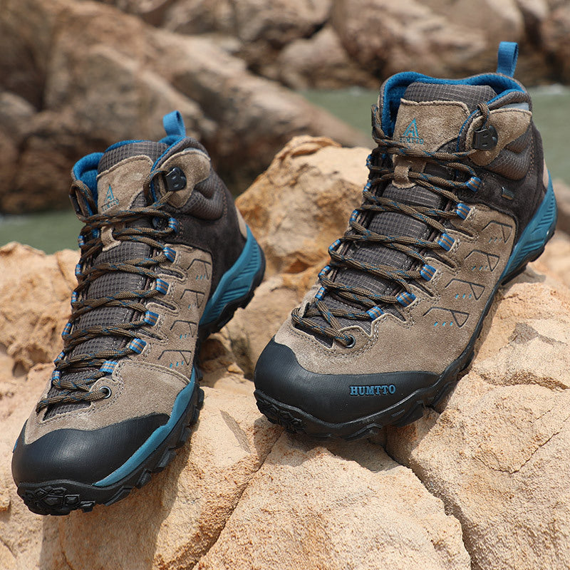 Chaussures Randonnée Légères Homme Résistantes Printemps-Automne 850g - Camp de Base Farzen