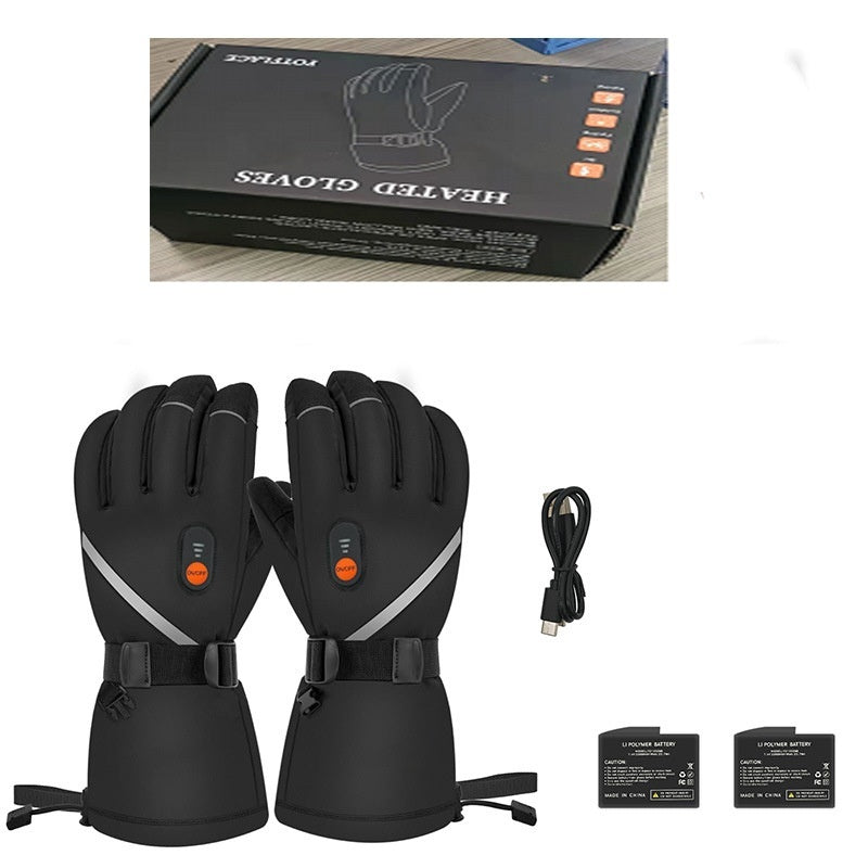 Gants Chauffants Cyclisme Hiver - Thermiques Épais - Camp de Base Farzen