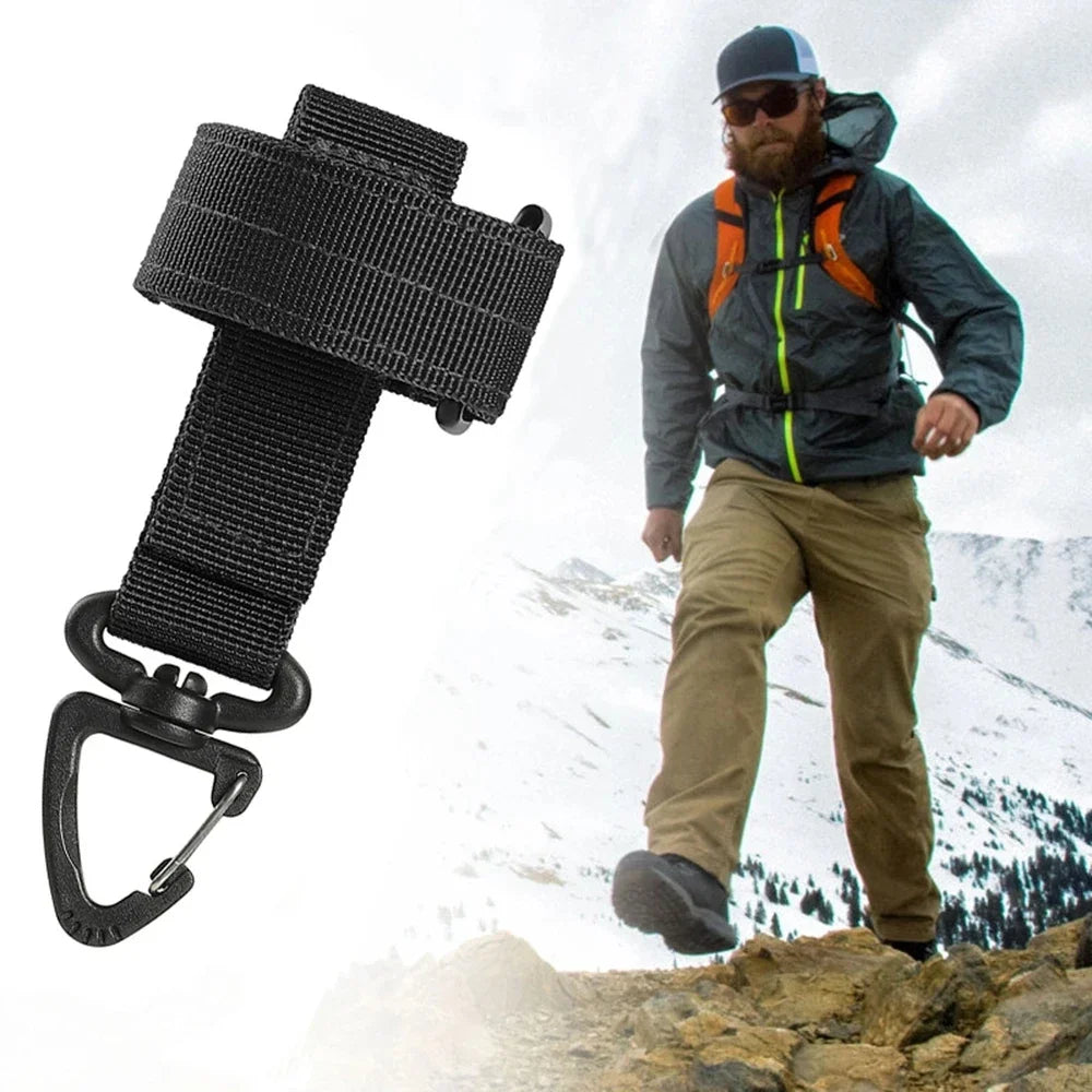Boucle Tactique Nylon Multi-Usages - Clip Sécurité Outdoor - Camp de Base Farzen