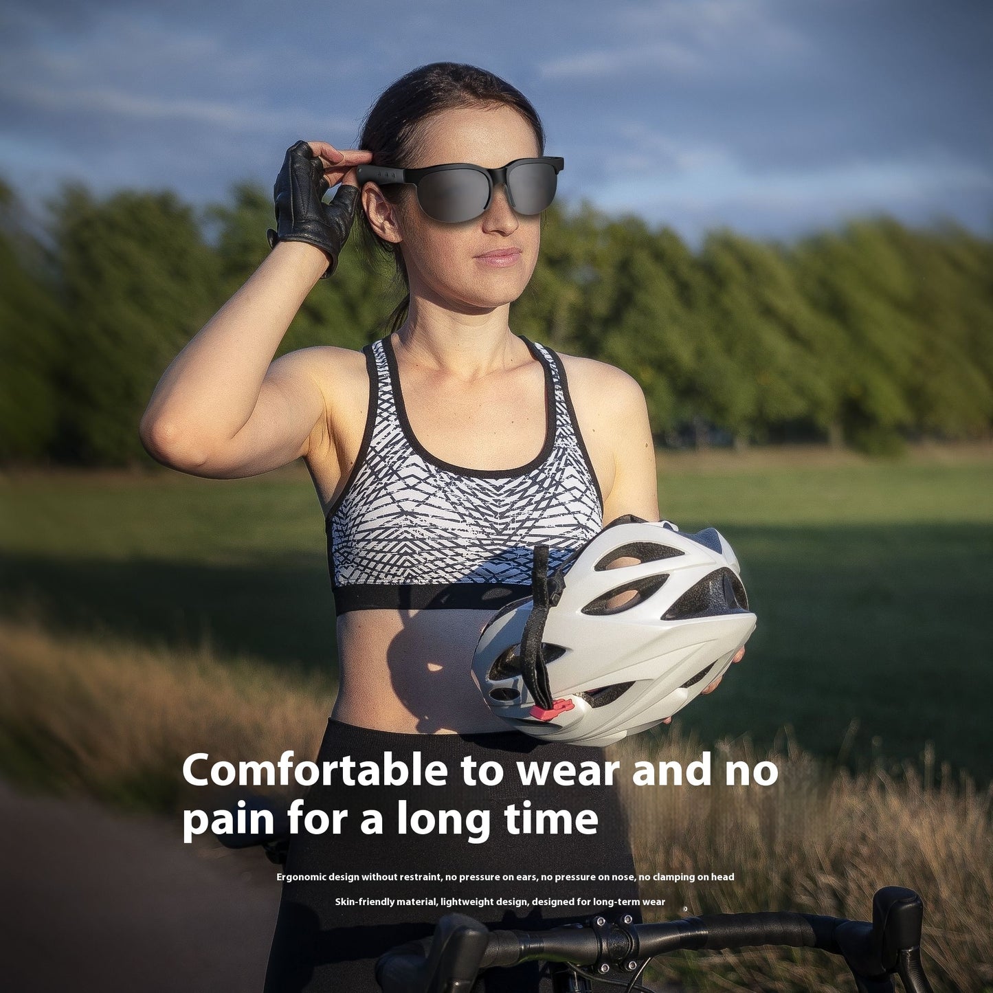 Lunettes intelligentes avec protection UV et lumière bleue - Camp de Base Farzen
