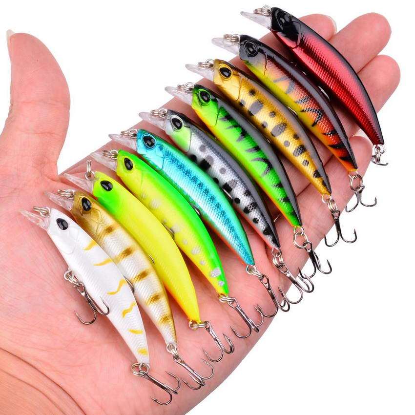 Mini Vairons Flottants x84 - Leurres Durs Carnassiers - Camp de Base Farzen