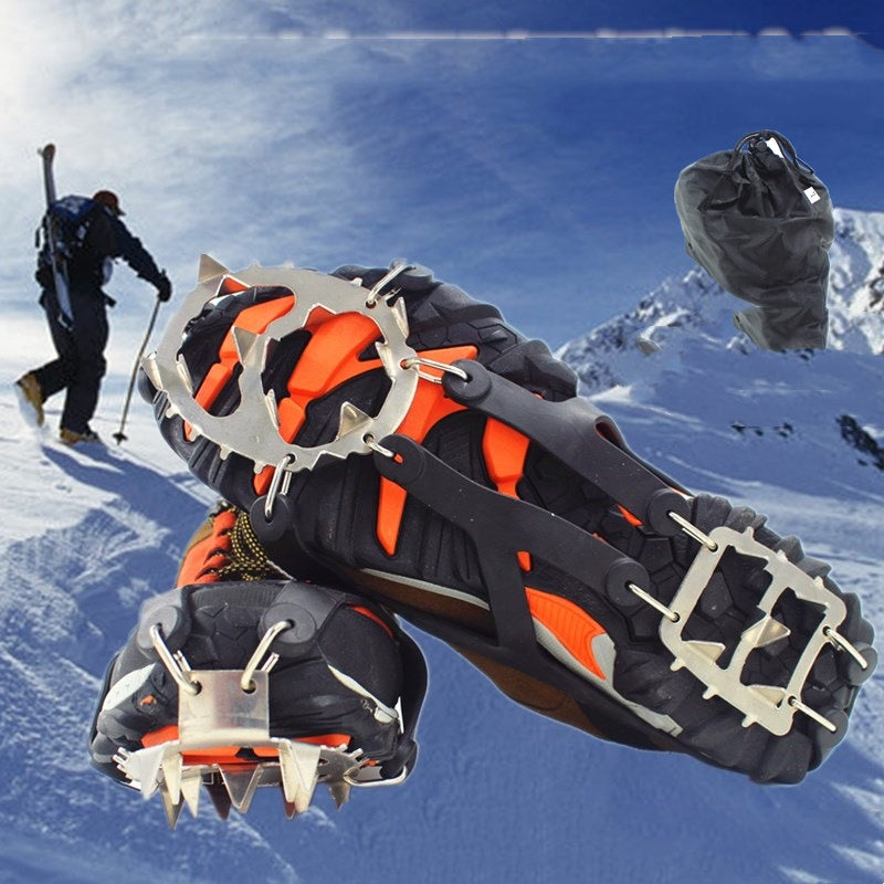 Crampons Antidérapants Renforcés - Grandes Dents Sécurité - Camp de Base Farzen