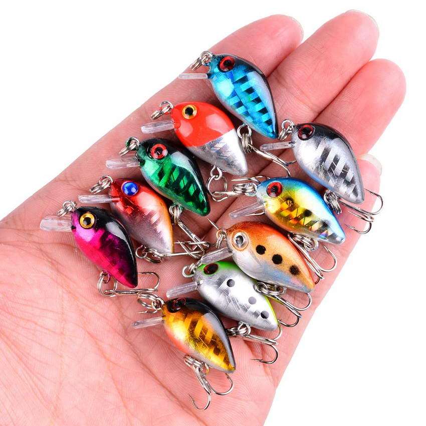 Mini Vairons Flottants x84 - Leurres Durs Carnassiers - Camp de Base Farzen