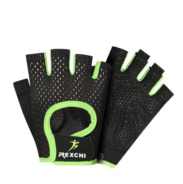 Gants Cyclisme Maille Fine Respirants - Demi-Doigts Été - Camp de Base Farzen