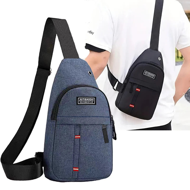 Poche Poitrine Bandoulière Réglable - Tissu Oxford Mixte Outdoor - Camp de Base Farzen