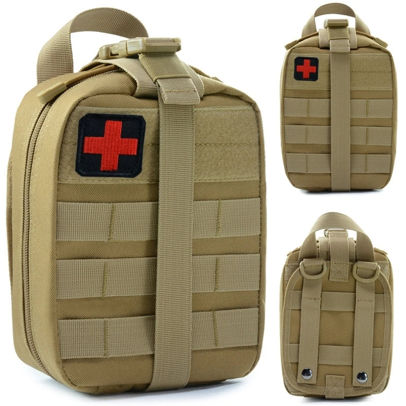 Trousse Premiers Secours Tactique - Kit Médical Urgence - Camp de Base Farzen