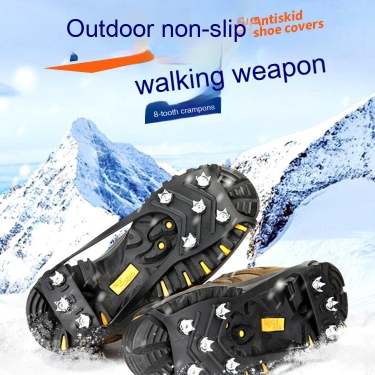 Pointes Escalade 8 Dents - Crampons Glace Neige - Camp de Base Farzen
