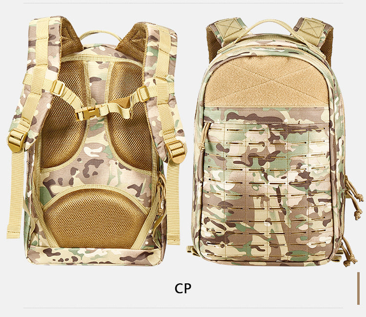 Sac à Dos Camouflage Polyester 600D - 36-55L - Camp de Base Farzen