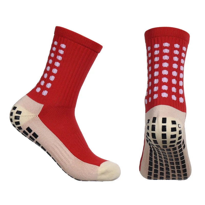 Chaussettes Sport Antidérapantes - Hommes Femmes Football Entraînement - Camp de Base Farzen